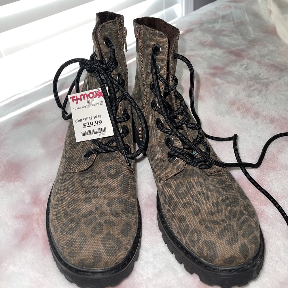 Leopard high tops